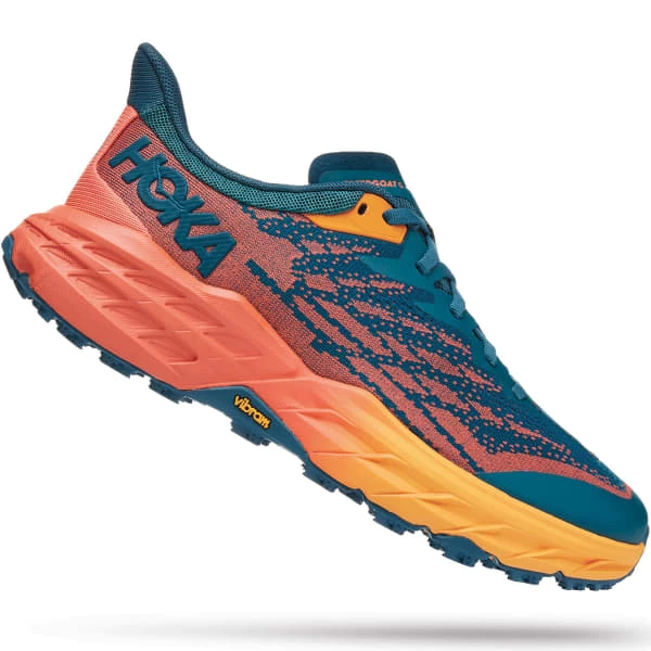 HOKA ONE ONE SPEEDGOAT 5 W BLUE CORAL/CAMELLIA 22 4 HOKA ONE ONE SPEEDGOAT 5 W BLUE CORAL/CAMELLIA 22 - Image 4