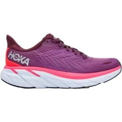 HOKA ONE ONE CLIFTON 8 W GRAPE WINE/BEAUTYBERRY 22