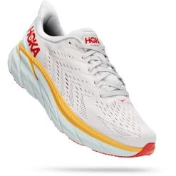 HOKA ONE ONE CLIFTON 8 NIMBUS CLOUD/WHITE OF WHITE 22 -Hoka 9 110610 clifton 8 nimbus cloud white of white 1119393 ncbdb 04