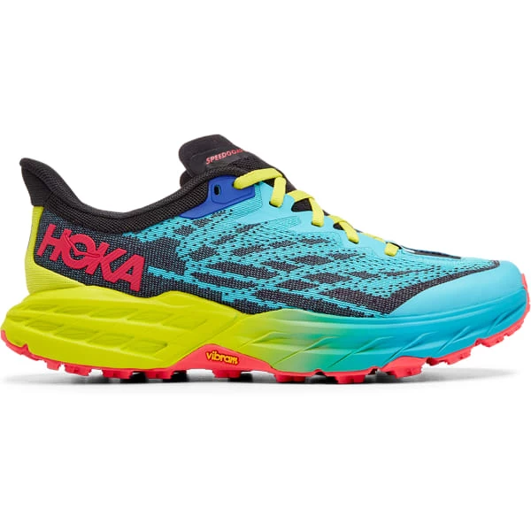 HOKA ONE ONE SPEEDGOAT 5 W SCUBA BLUE/BLACK 22 1 HOKA ONE ONE SPEEDGOAT 5 W SCUBA BLUE/BLACK 22