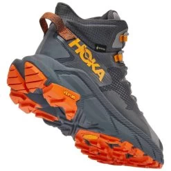 HOKA ONE ONE TRAIL CODE GORE-TEX CASTLEROCK/PERSIMMON ORANGE 23 9 HOKA ONE ONE TRAIL CODE GORE-TEX CASTLEROCK/PERSIMMON ORANGE 23 -Hoka 9 111742 trail code gtx castlerock persimmon orange 1123165 cpor 04