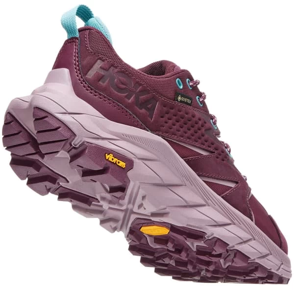 HOKA ONE ONE ANACAPA LOW GORE-TEX W GRAPE WINE/ELDERBERRY 22 2 HOKA ONE ONE ANACAPA LOW GORE-TEX W GRAPE WINE/ELDERBERRY 22 - Image 2