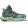 HOKA ONE ONE W ANACAPA MID GORE-TEX TRELLIS / MIST GREEN 23