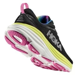 Hoka Bondi 8 Womens Running Shoes Black/Citrus Glow 5 Hoka Bondi 8 Womens Running Shoes Black/Citrus Glow -Hoka bondi 8 womens running shoes black citrus glow p8432 33605 image