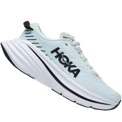 Hoka Bondi X Womens Road Running Shoes Blue Glass/Billowing Sail