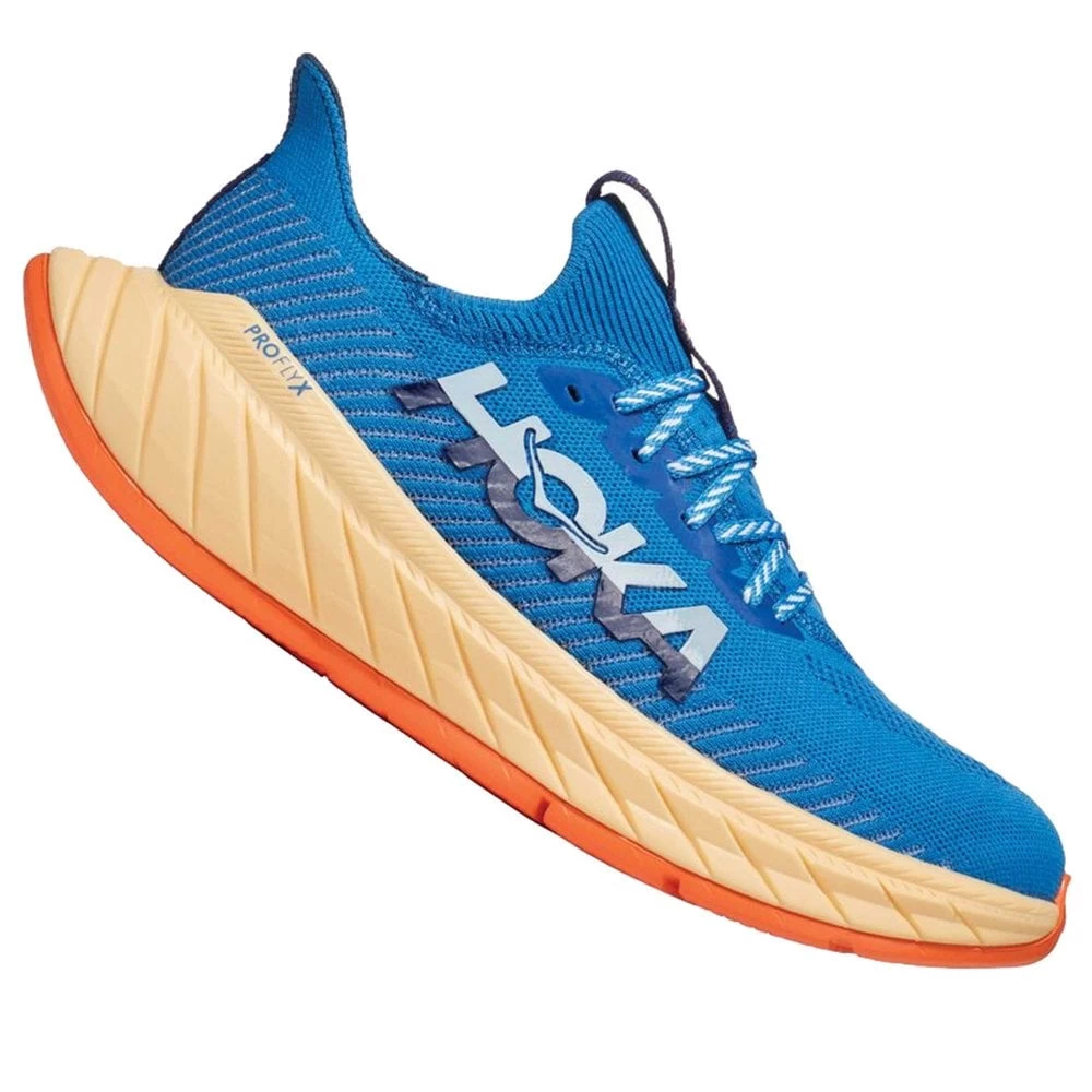 Hoka Carbon X 3 Mens Running Shoes Coastal Sky/Bellwether Blue 1 Hoka Carbon X 3 Mens Running Shoes Coastal Sky/Bellwether Blue
