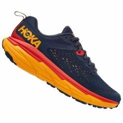 Hoka Challenger ATR 6 Mens Trail Running Shoes Outer Space/Radiant Yellow