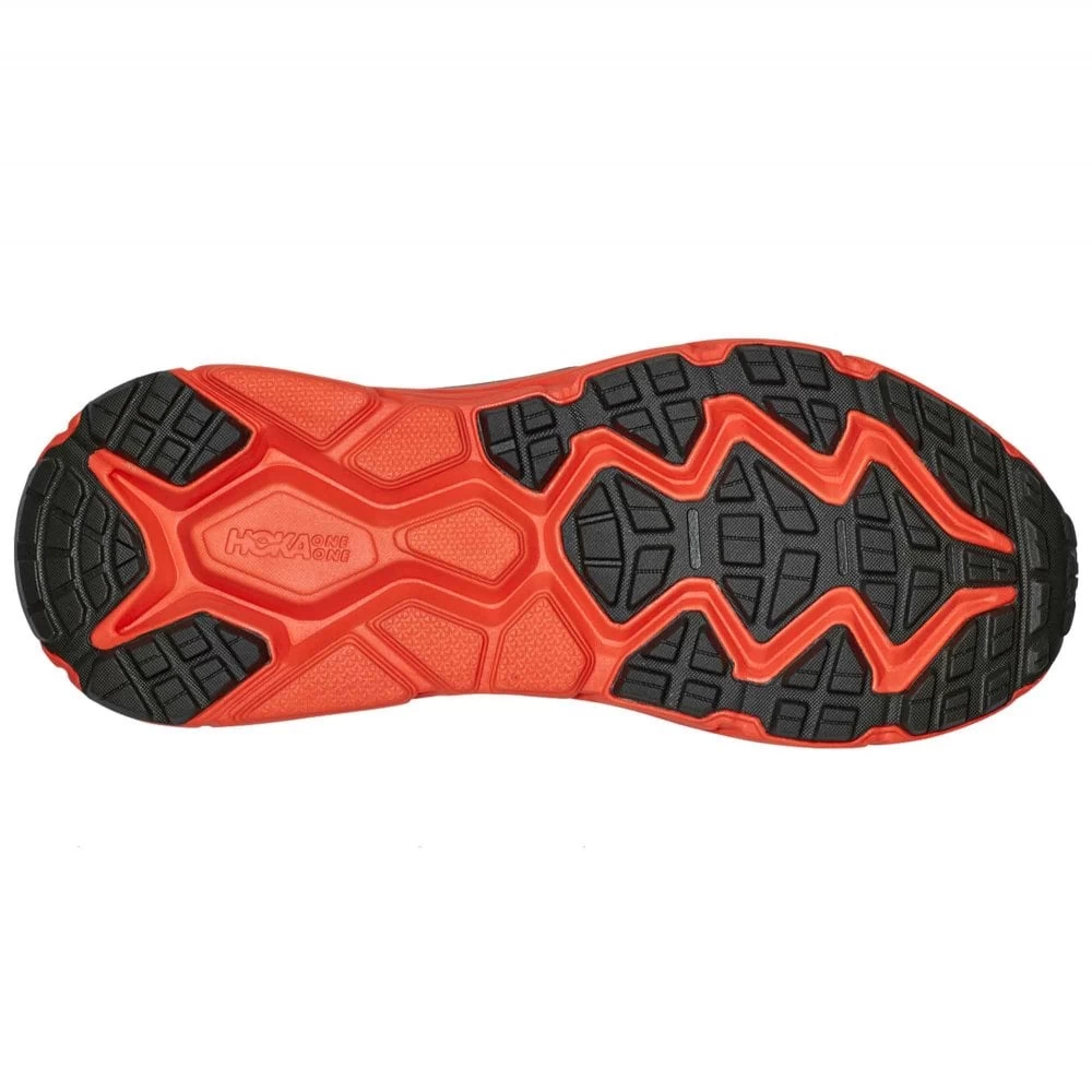 Hoka Challenger ATR 6 Wide 2E Mens Trail Running Shoes Thyme/Fiesta 2 Hoka Challenger ATR 6 Wide 2E Mens Trail Running Shoes Thyme/Fiesta - Image 2