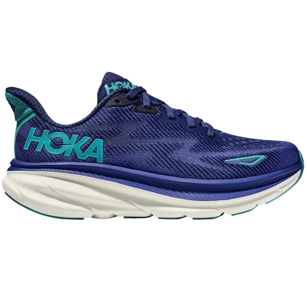 Hoka Clifton 9 Womens Running Shoes Bellwether Blue/Evening Sky 1 Hoka Clifton 9 Womens Running Shoes Bellwether Blue/Evening Sky