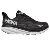Hoka Clifton 9 Womens Running Shoes Black/White