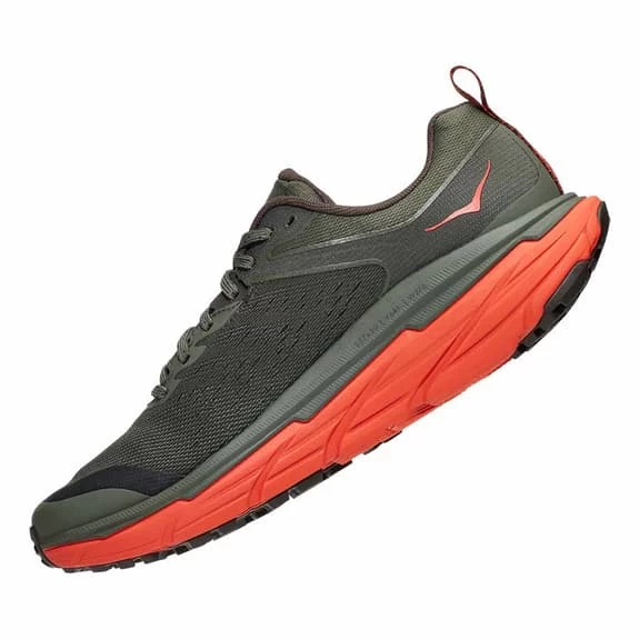 HOKA Challenger ATR 6 Running Shoes Green Orange 4 HOKA Challenger ATR 6 Running Shoes Green Orange - Image 4