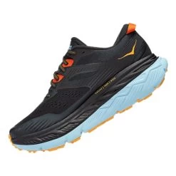 HOKA Stinson ATR 6 Shoes Black White Orange -Hoka hk 0001110506 bgs 003