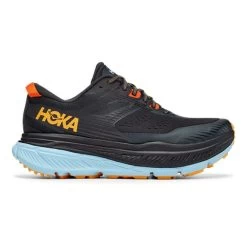 HOKA Stinson ATR 6 Shoes Black White Orange -Hoka hk 0001110506 bgs 006