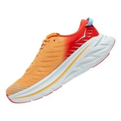 HOKA Bondi X Shoes Orange White Grey -Hoka hk 0001113512 fay 003