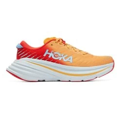 HOKA Bondi X Shoes Orange White Grey -Hoka hk 0001113512 fay 006