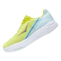 HOKA Rocket X Running Shoes White Light Blue Yellow -Hoka hk 0001113532 bge 003