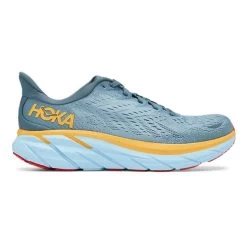 HOKA Clifton 8 Shoes Blue Grey White -Hoka hk 0001119393 gbm 006