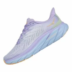 HOKA Clifton 8 Shoes Lilac Grey Women -Hoka hk 0001119394 bls 004
