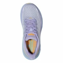 HOKA Clifton 8 Shoes Lilac Grey Women -Hoka hk 0001119394 bls 005