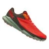 HOKA Zinal Shoes Green Orange Red