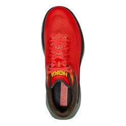 HOKA Zinal Shoes Green Orange Red -Hoka hk 0001119399 fbo 004