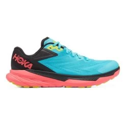 HOKA Zinal Shoes Green Blue Red -Hoka hk 0001119399 sbb 006