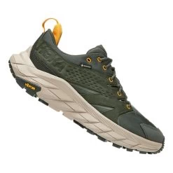 HOKA Anacapa Low GORE-TEX Shoes Green Brown Yellow