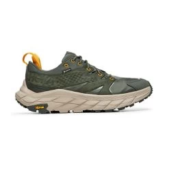 HOKA Anacapa Low GORE-TEX Shoes Green Brown Yellow -Hoka hk 0001122017 dbr 006