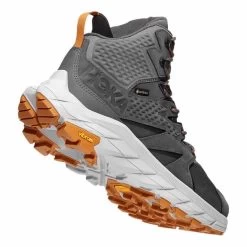 HOKA Anacapa Mid GORE-TEX Boots Grey White Brown -Hoka hk 0001122018 chm 003