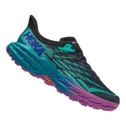 HOKA Speedgoat 5 Shoes Lilac Blue Black