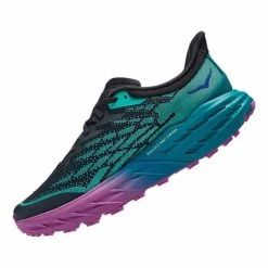 HOKA Speedgoat 5 Shoes Lilac Blue Black -Hoka hk 0001123157 bgk 003