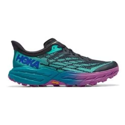 HOKA Speedgoat 5 Shoes Lilac Blue Black -Hoka hk 0001123157 bgk 006