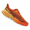 HOKA Speedgoat 5 Shoes Orange Brown White