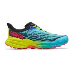 HOKA Speedgoat 5 Shoes Blue Green Red -Hoka hk 0001123157 sbb 006