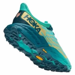 Hoka Speedgoat 5 Shoes Light Blue Green Women -Hoka hk 0001123158 dtw 003