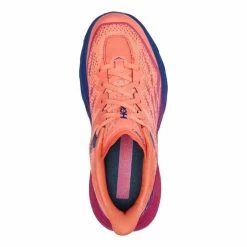 Hoka Speedgoat 5 Shoes Red Blue Women -Hoka hk 0001123158 ffc 005