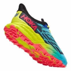 Hoka Speedgoat 5 Shoes Light Blue Green Black Women -Hoka hk 0001123158 sbb 003