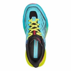 Hoka Speedgoat 5 Shoes Light Blue Green Black Women -Hoka hk 0001123158 sbb 005