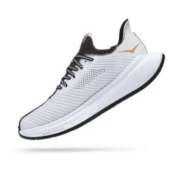HOKA Carbon X 3 Running Shoes Black White Brown Women -Hoka hk 0001123193 bwh 004