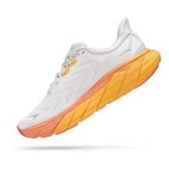 HOKA Arahi 6 Running Shoes White Light Blue Orange Women -Hoka hk 0001123195 ncb 004