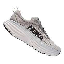 HOKA Bondi 8 Shoes Grey White Black
