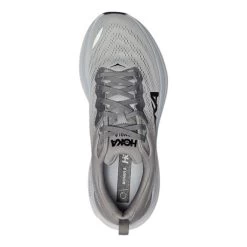 HOKA Bondi 8 Shoes Grey White Black -Hoka hk 0001123202 shm 004