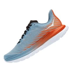 HOKA Mach 5 Running Shoes Grey White Orange -Hoka hk 0001127893 msp 003