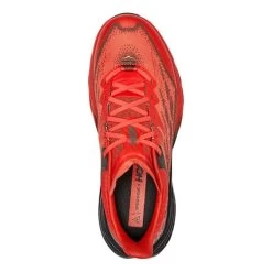 HOKA Speedgoat 5 GORE-TEX Shoes Red Orange Grey -Hoka hk 0001127912 fth 004