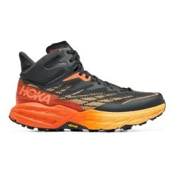 HOKA Speedgoat 5 GORE-TEX Boots Black Yellow Orange -Hoka hk 0001127918 bga 006