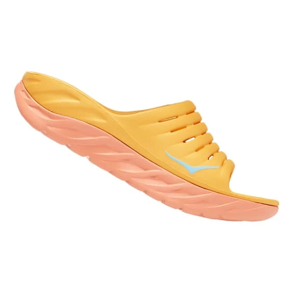 HOKA Ora Recovery Slide Flip Flops Orange 1 HOKA Ora Recovery Slide Flip Flops Orange