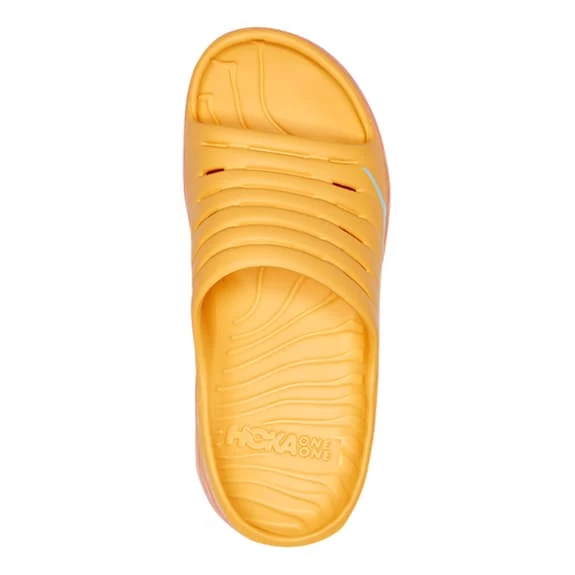 HOKA Ora Recovery Slide Flip Flops Orange 4 HOKA Ora Recovery Slide Flip Flops Orange - Image 4