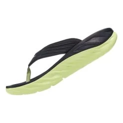 HOKA Ora Recovery Flip Flip Flops Black Yellow -Hoka hk 1099675 bgb 004