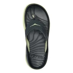 HOKA Ora Recovery Flip Flip Flops Black Yellow -Hoka hk 1099675 bgb 005
