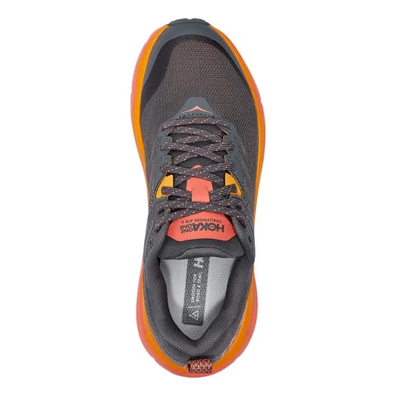 HOKA Challenger ATR 6 Shoes Dark Grey Salmon Women 5 HOKA Challenger ATR 6 Shoes Dark Grey Salmon Women - Image 5
